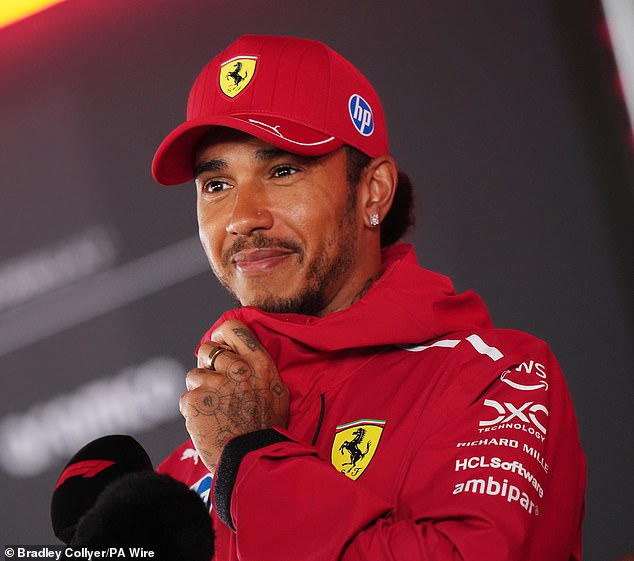 Lewis Hamilton has confirmed he will drive on for Ferrari despite his sack admission