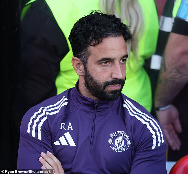 Ruben Amorim watched his Manchester United side lose to Grimsby on penalties this week