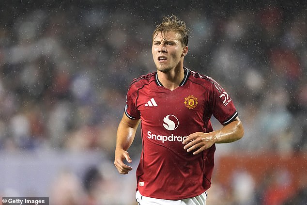 Manchester United striker Rasmus Hojlund is closing in on a loan move to Napoli