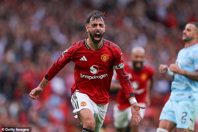 Manchester United survived a major scare to beat Burnley 3-2 at Old Trafford