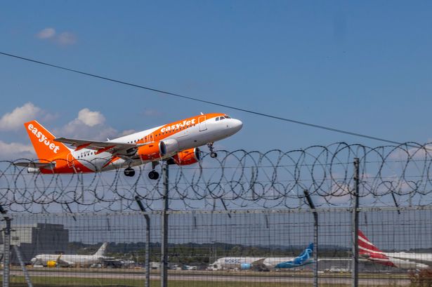 The boy boarded an Easyjet flight