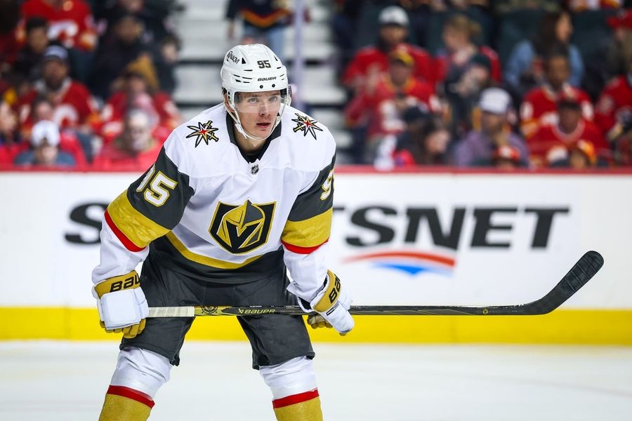 NHL: Vegas Golden Knights at Calgary Flames