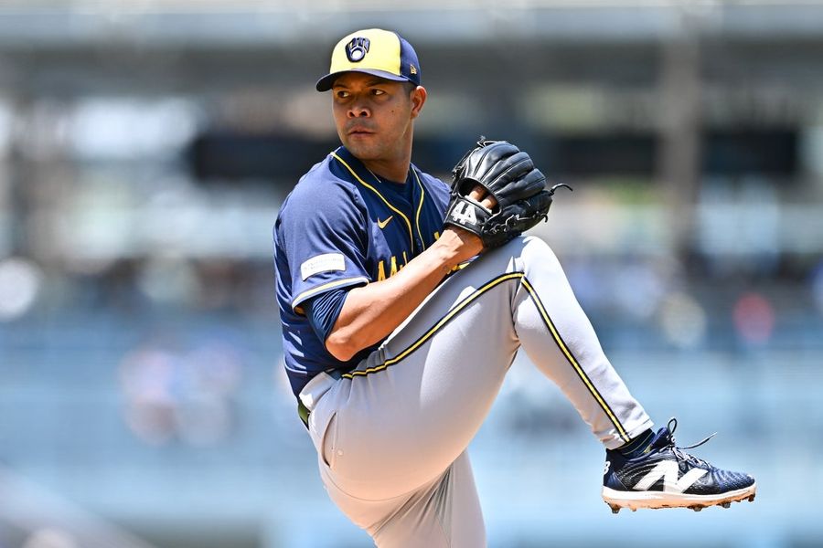 MLB: Milwaukee Brewers at Los Angeles Dodgers