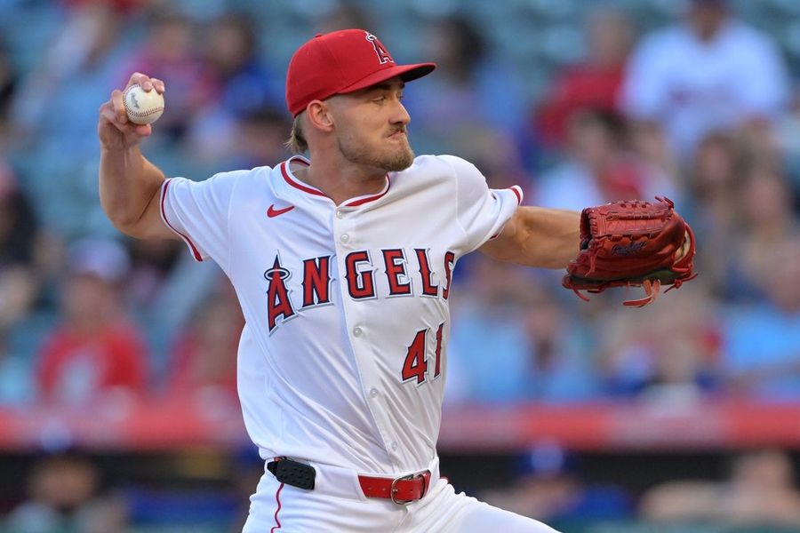 MLB: Texas Rangers at Los Angeles Angels