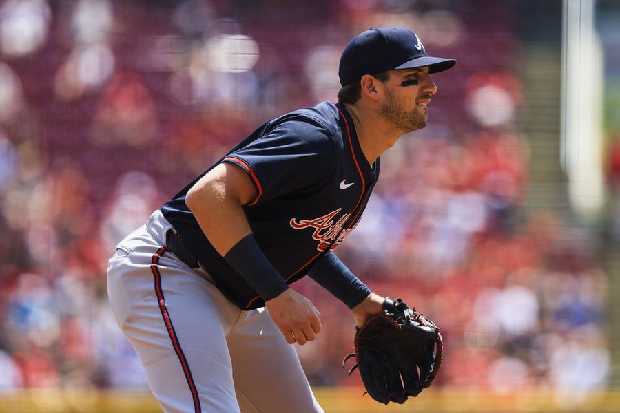 MLB: Atlanta Braves at Cincinnati Reds