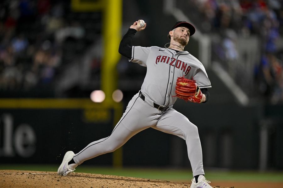 MLB: Arizona Diamondbacks at Texas Rangers