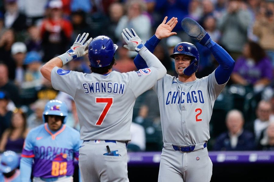 MLB: Chicago Cubs at Colorado Rockies