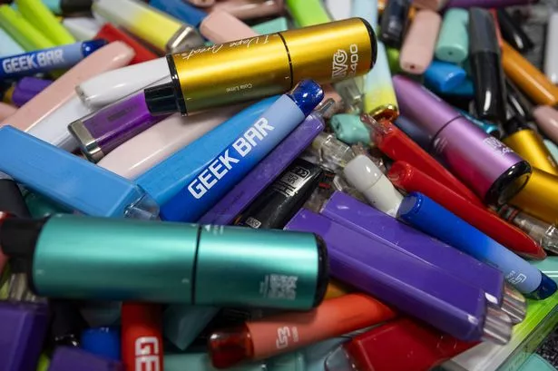 Disposable vapes.