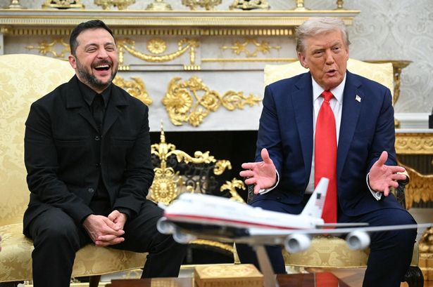 The meeting seemed much more friendly than Trump and Zelensky