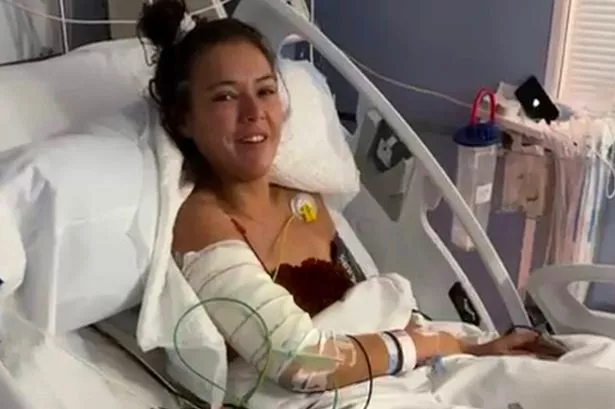 Ebony is now recovering in hospital