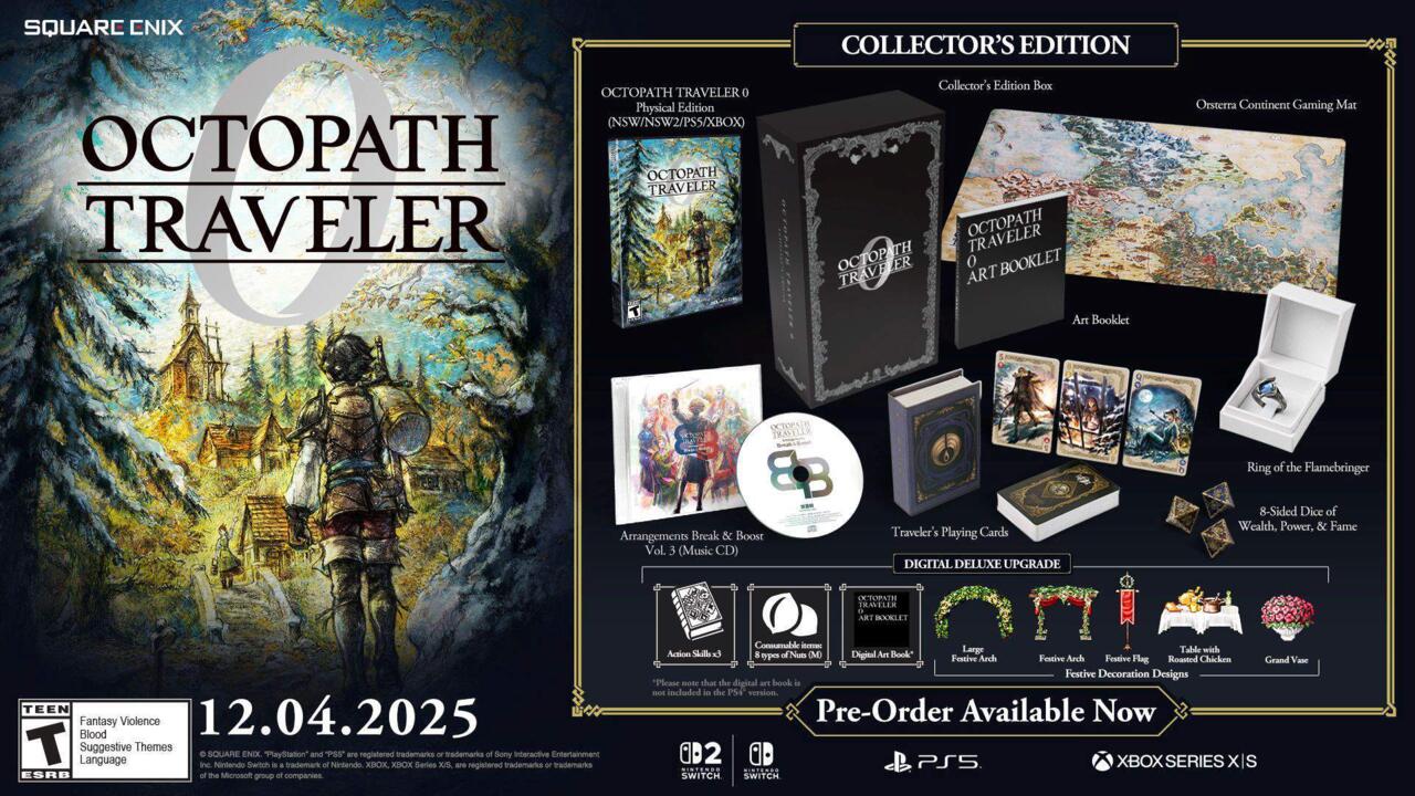 Octopath Traveler 0 Collector's Edition