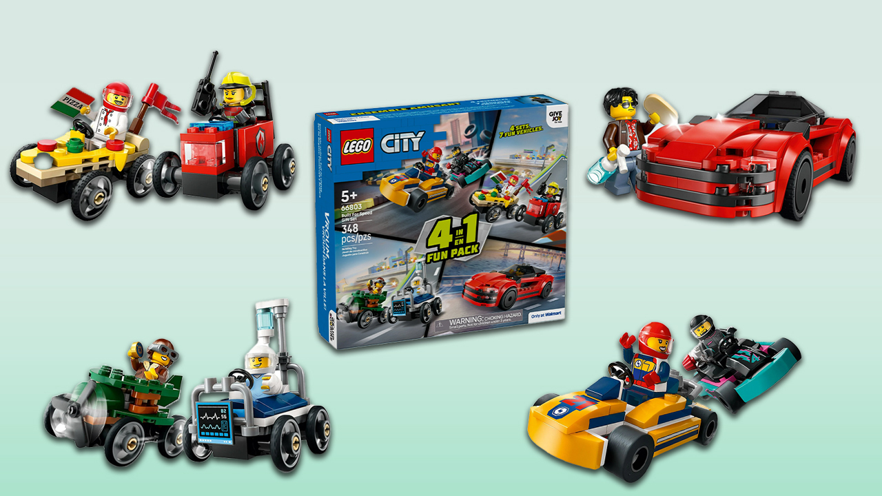 Lego City 4-in-1 Built for Speed Gift Set 2025