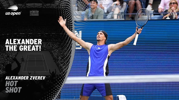 Alexander Zverev Eases Into Round 2 at US Open