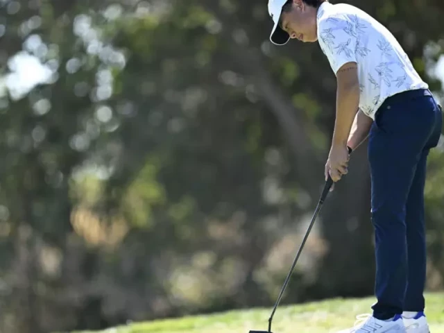australian golfer jeffery guan lost the sight in his left eye in a freak accident