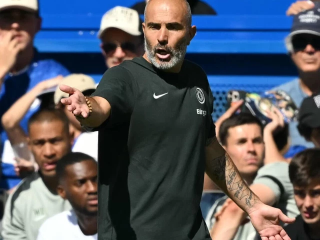chelsea s italian head coach enzo maresca