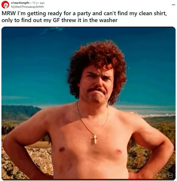 A Reddit post reading, "MRW I