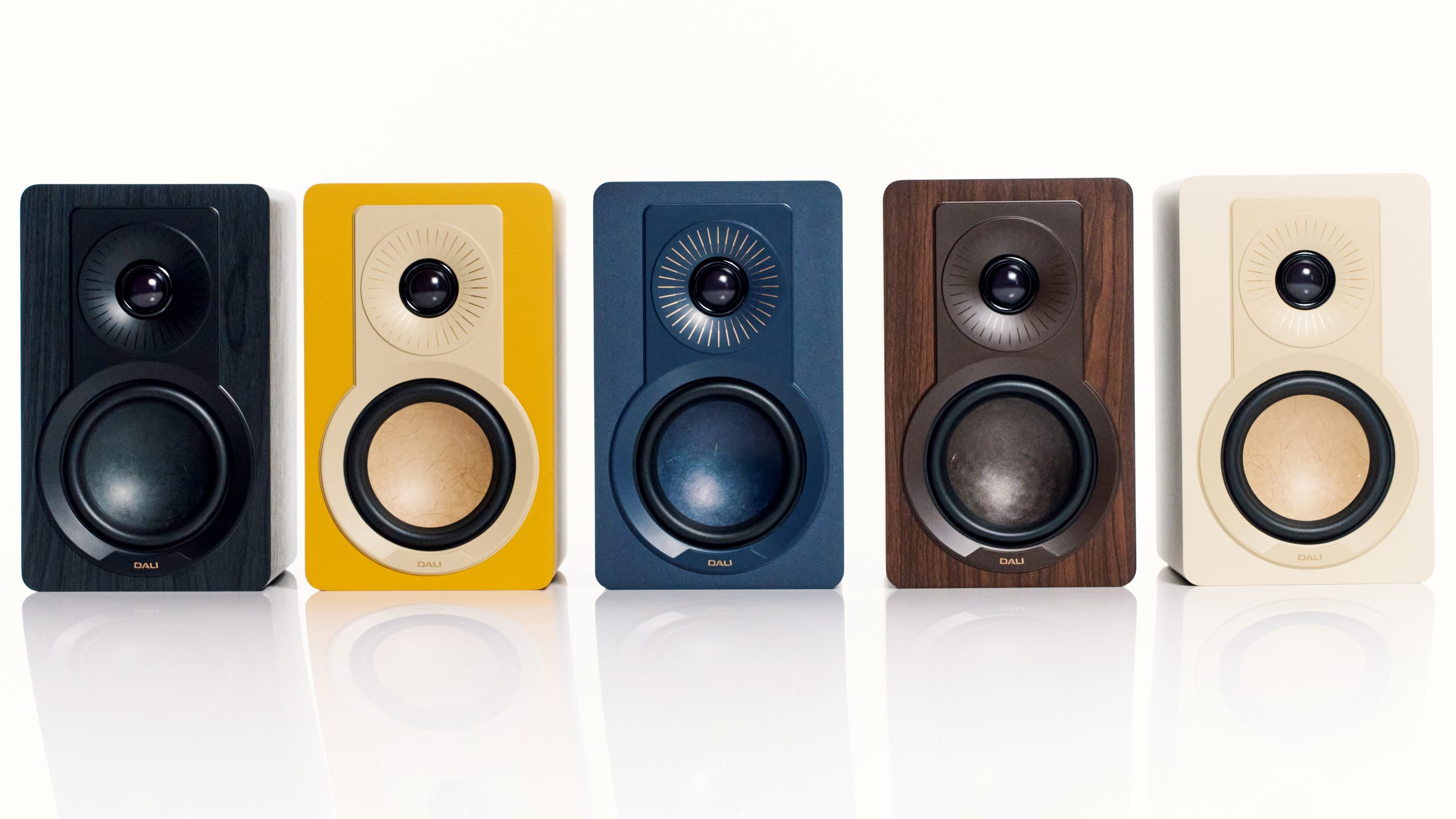 Dali Kupid speakers in all five colors