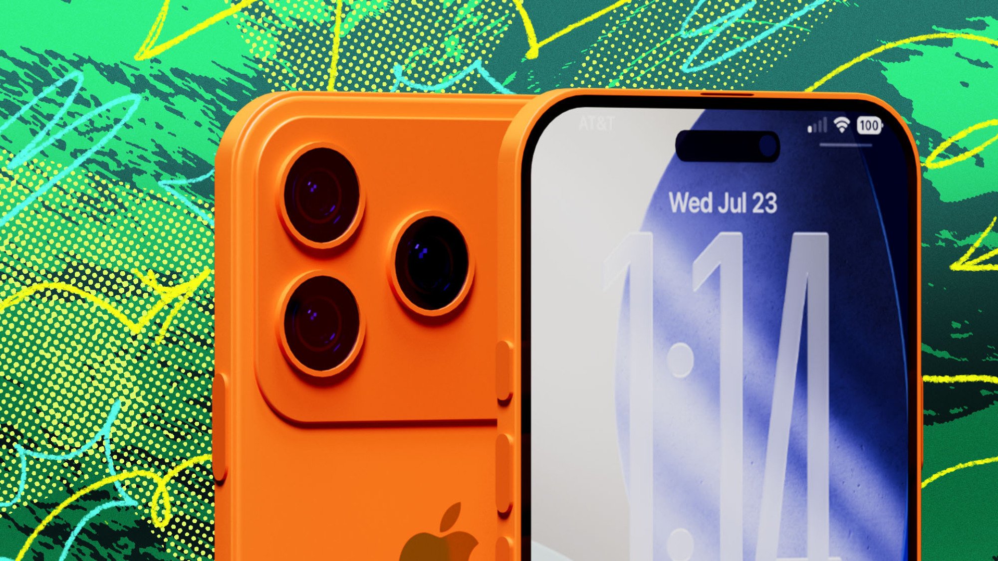 concept art of an iPhone 17