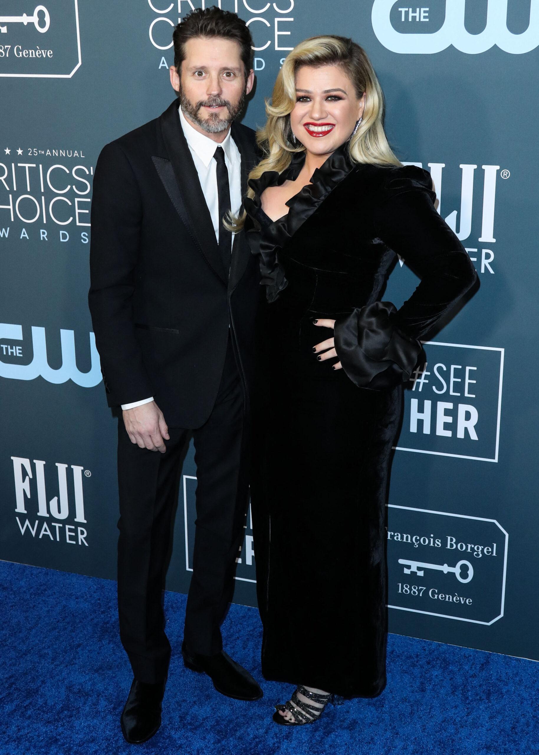 Kelly Clarkson and Brandon Blackstock at 25th Annual Critics
