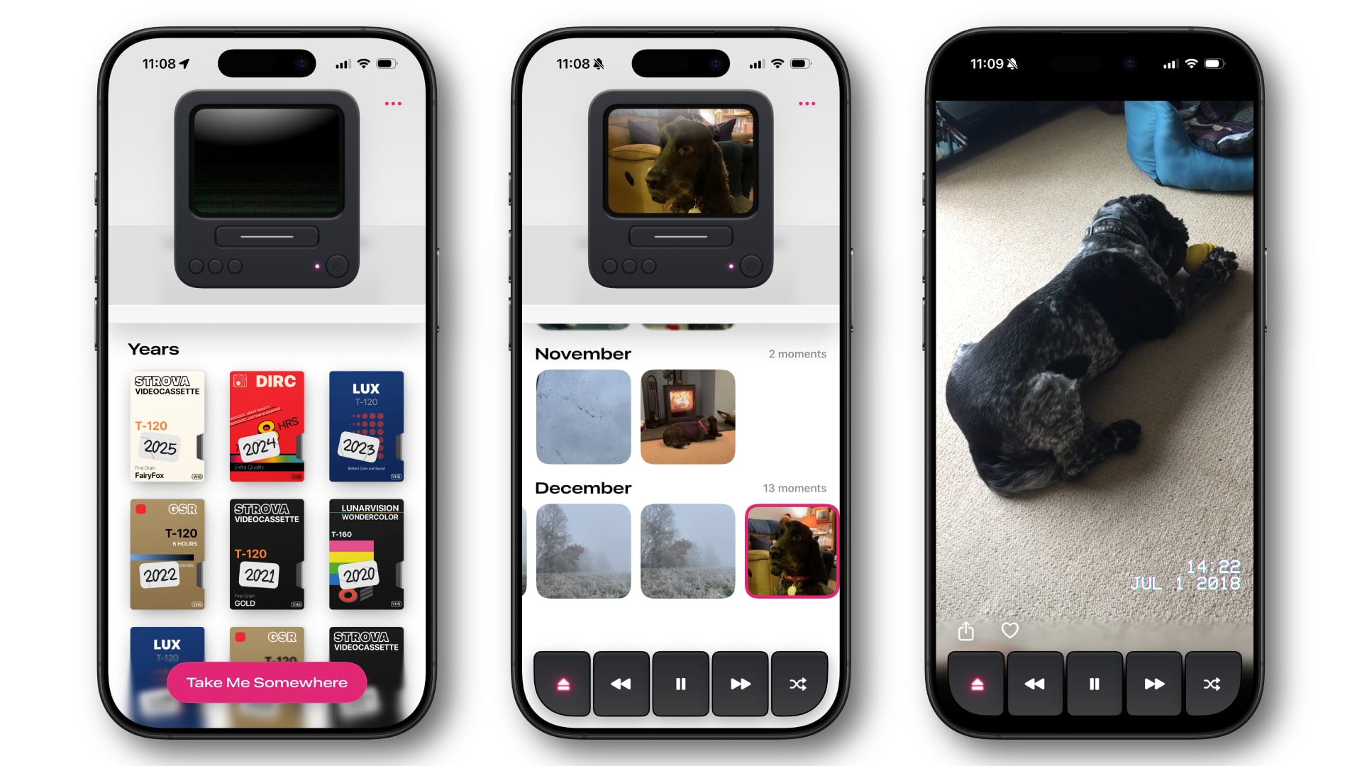 The Cassette iOS app on an iPhone.