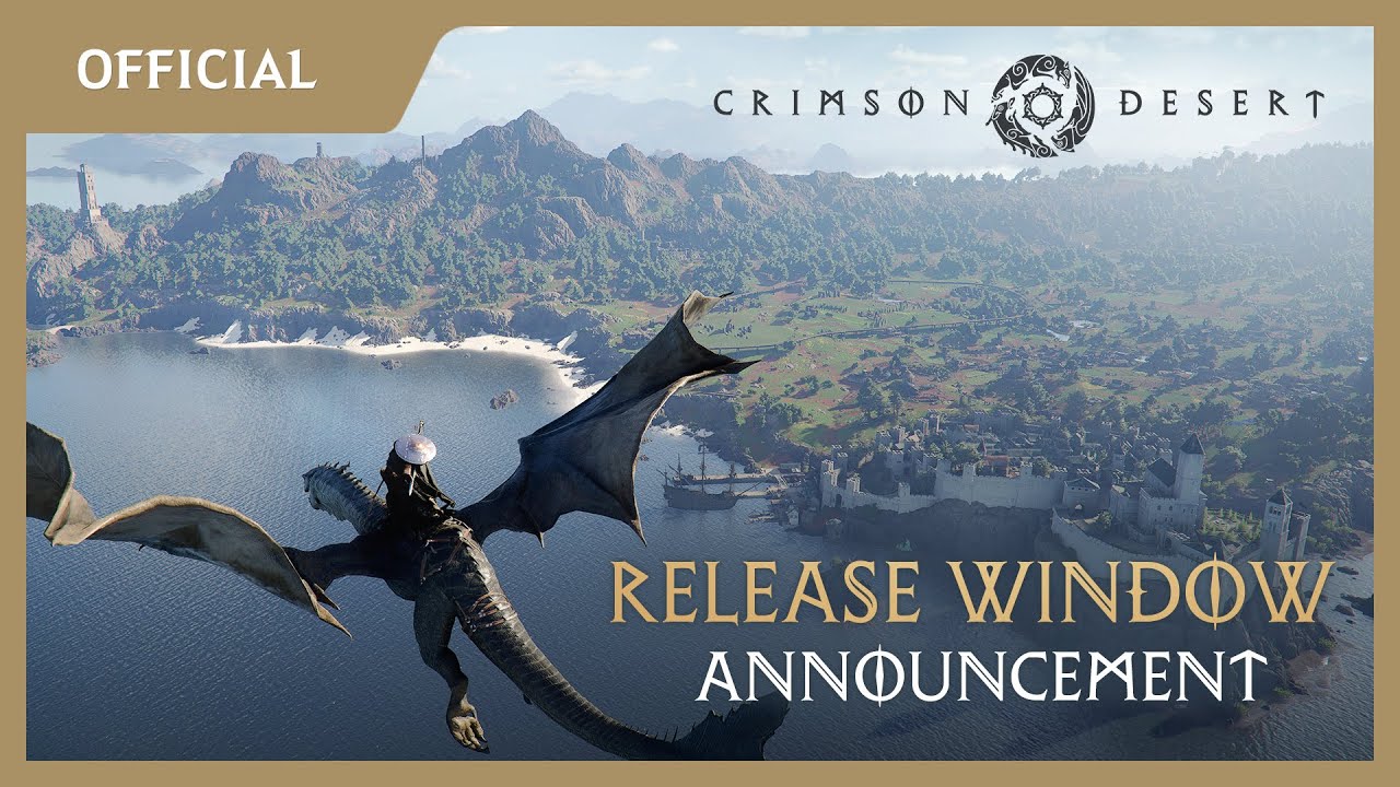 Crimson Desert - Release Window Announcement Trailer | The Game Awards 2024 - YouTube