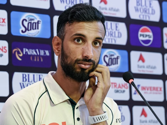 no decision yet pakistan test captain shan masood was addressing a presser