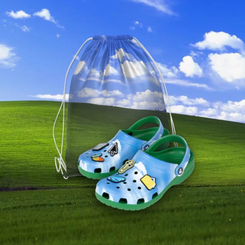 Microsoft 50th Exclusive Crocs (Windows XP Crocs)