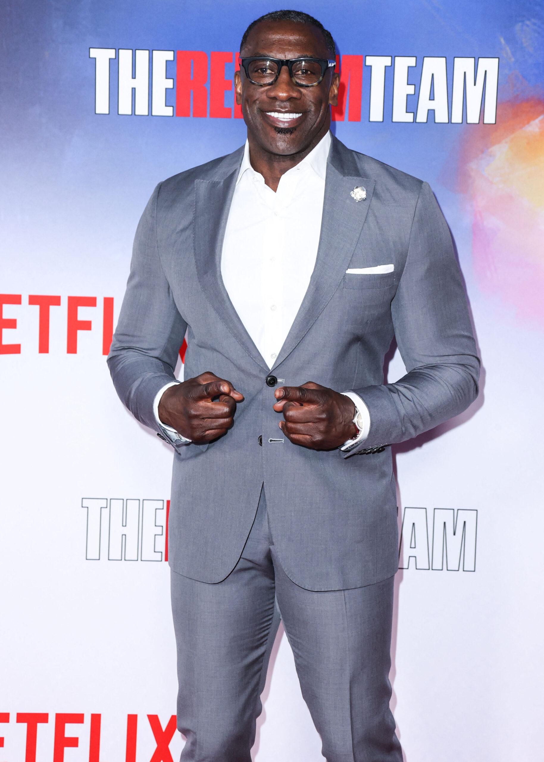 Shannon Sharpe at Los Angeles Special Screening Of Netflix