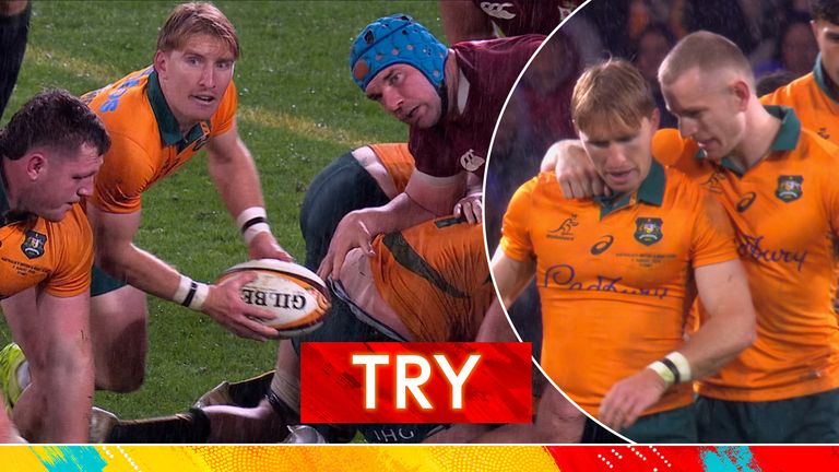 Scrum-half Tate McDermott sniped through the Lions defence to take the game away from the tourists