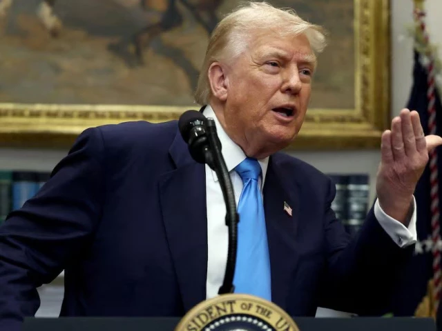 us president donald trump speaks after signing the va home loan program reform act at the white house in washington dc us july 30 2025 photo reuters us president donald trump speaks after signing the va home loan program reform act at the white house in washington dc us july 30 2025 photo reuters