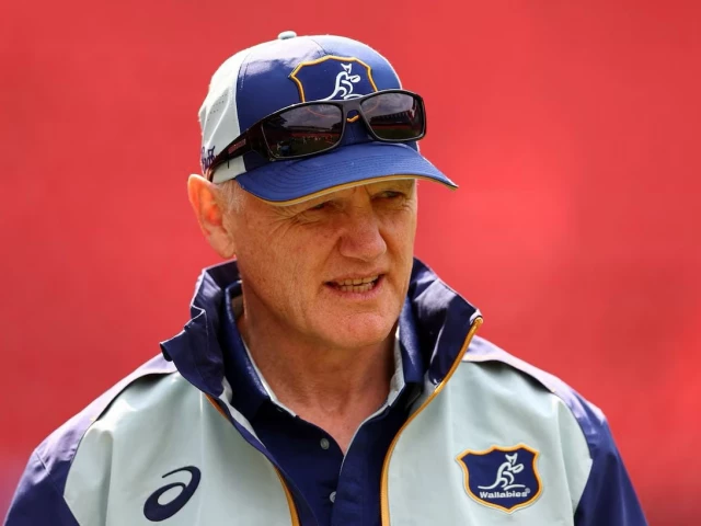 australia head coach joe schmidt during training photo reuters