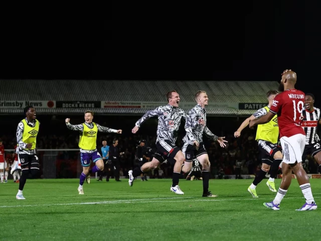 league two side grimsby won a marathon penalty shootout 12 11 after a 2 2 draw photo reuters