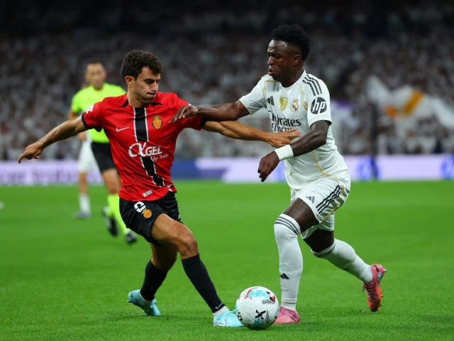 real madrid claimed a third straight la liga victory with a 2 1 triumph over real mallorca on saturday photo reuters