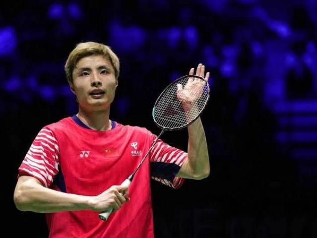shi yuqi survived two match points on saturday to book a world championship photo afp