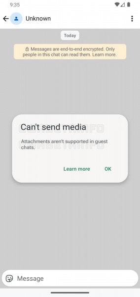 new guest chats feature