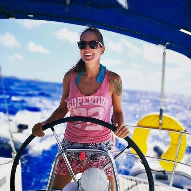 The former air hostess was living on working on her boyfriend Ryan Bane