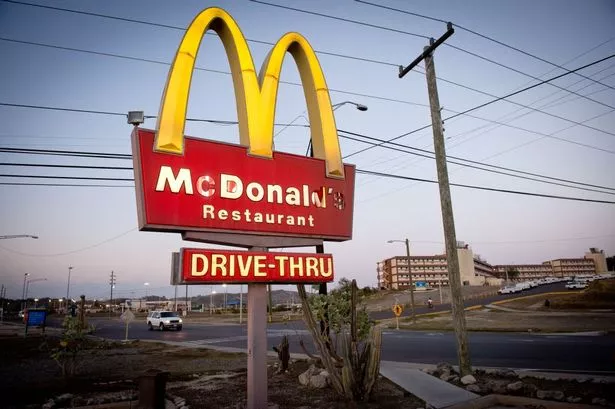 This photo made on April 8, 2014 in Guantanamo Bay naval base and Joint Detention Facility, shows the McDonald