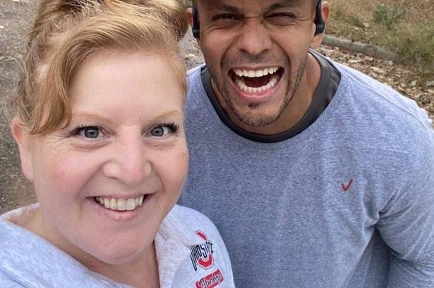 Michelle Cisco-Pinheiro and her husband Nilton