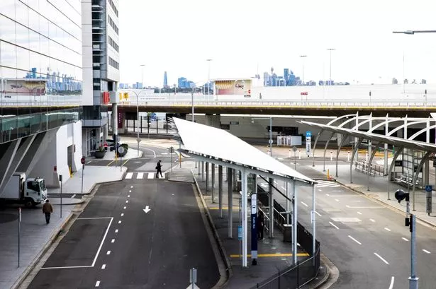 A general view of Sydney International Airport