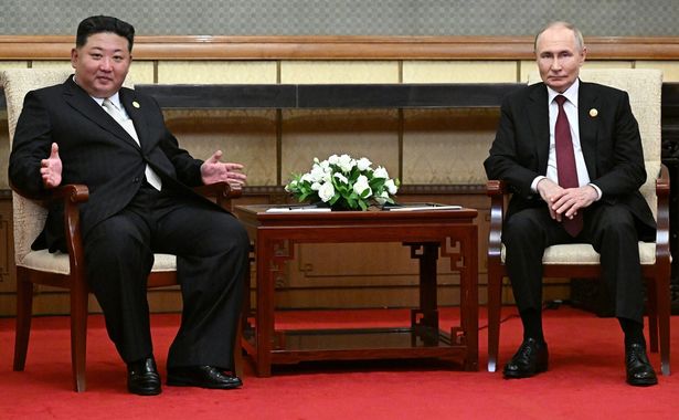 Putin and Jong-un meeting ahead of China