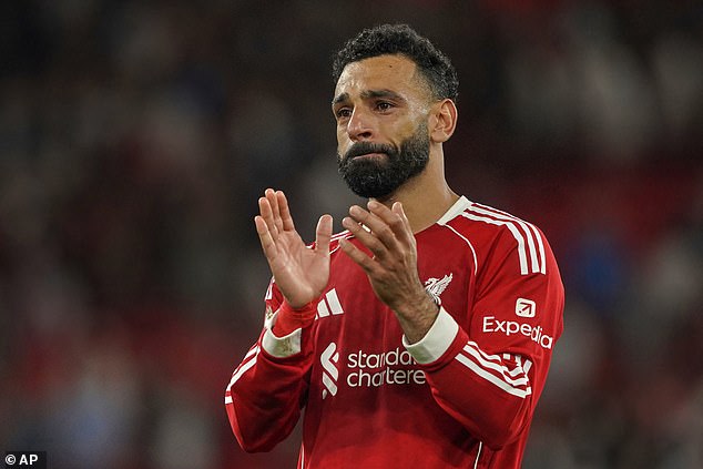 Mohamed Salah has opened up on breaking down into tears when Liverpool fans paid tribute to Diogo Jota