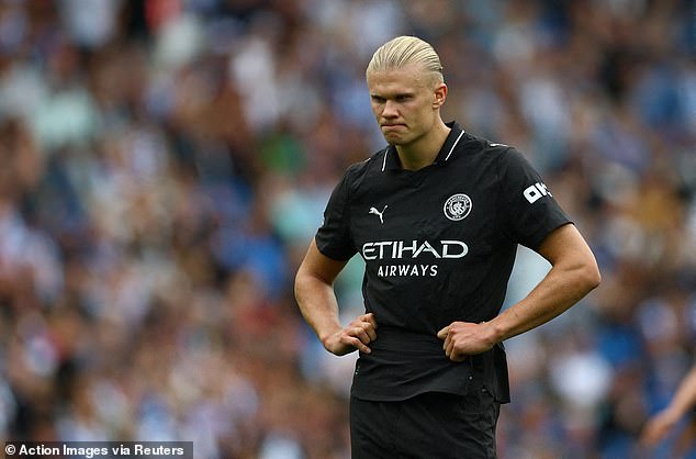 Manchester City star Erling Haaland has raged against one of his former clubs on social media