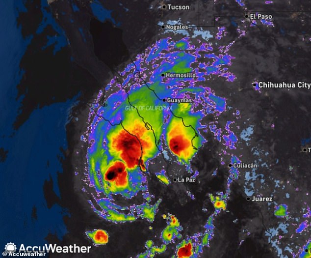 Hurricane Lorena has weakened into a tropical storm, but the major weather event is set to bring floods to seven Southwestern states