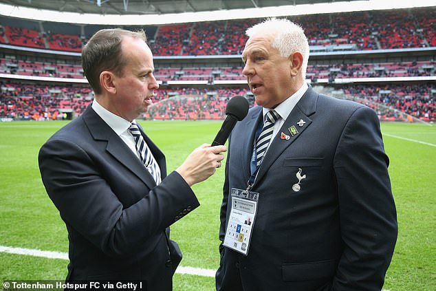 Tottenham legend Graham Roberts, right, has revealed he is being treated for prostate cancer