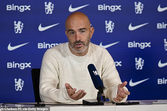 Enzo Maresca says half of his Chelsea team are battling fitness issues heading into Brentford