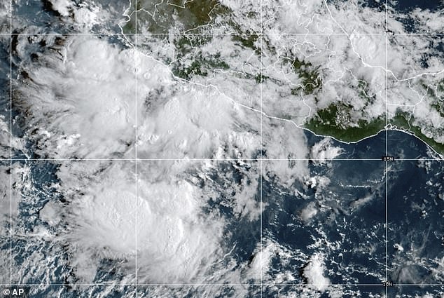 Tropical storm Mario formed Friday morning off the coast of southern Mexico