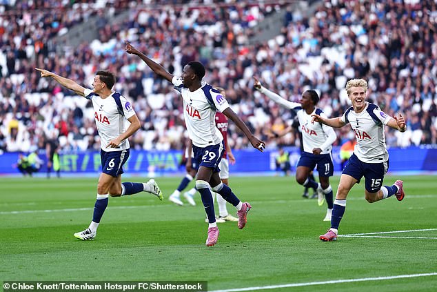 Tottenham triumphed 3-0 over London rivals West Ham thanks to a superb second-half display