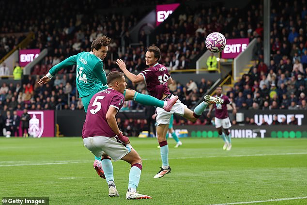 Federico Chiesa made a difference coming off the bench for Liverpool against Burnley