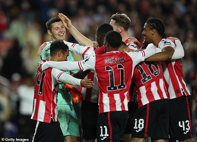 Brentford triumphed on penalties to continue Aston Villa