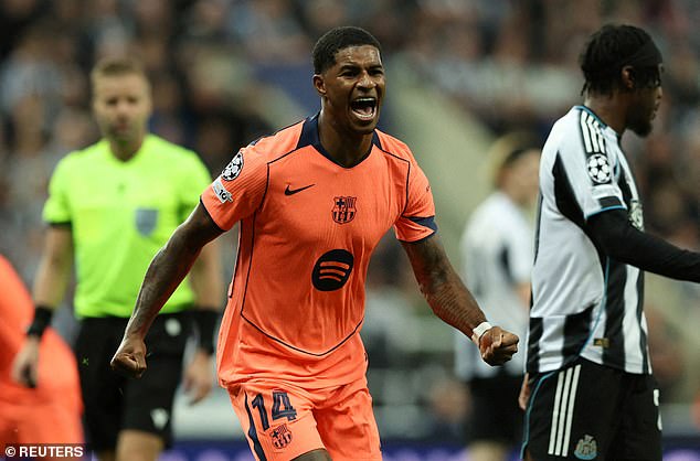 It was Marcus Rashford
